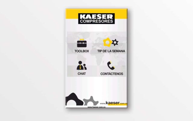 Kaeser APP<br>{ Digital Toolbox for Mobiles }